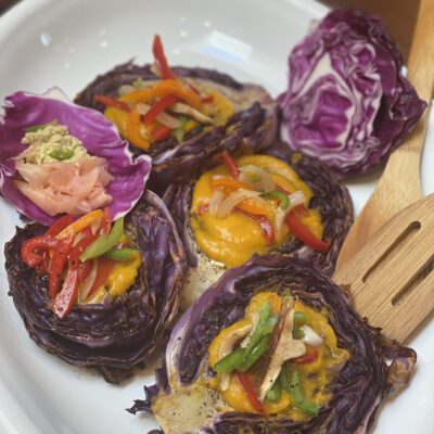 Red Cabbage Steaks
